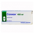 Солиан тб п/о 400мг блист N10x3 <b>Солиан тб п/о 400мг блист N10x3