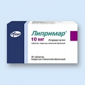 Липримар тб п/о 10мг блист N10x10 <b>Липримар тб п/о 10мг блист N10x10