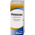 Неванак капли глазн 0.1% 5мл фл-кап пласт <b>Неванак капли глазн 0.1% 5мл фл-кап пласт