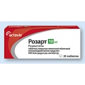 Розарт тб п/о 10мг уп N30 <b>Розарт тб п/о 10мг уп N30