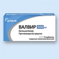 Валвир тб п/о 1000мг блист N7 <b>Валвир тб п/о 1000мг блист N7