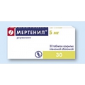Мертенил тб п/о 5мг уп конт яч N10x3 <b>Мертенил тб п/о 5мг уп конт яч N10x3
