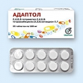 Адаптол тб 500мг блист N10x2 <b>Адаптол тб 500мг блист N10x2