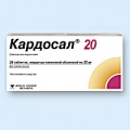 Кардосал 40 тб п/о 40мг блист N14x2 <b>Кардосал 40 тб п/о 40мг блист N14x2