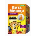 ВитаМишки Мульти+ пастилки жевательные 2.4г уп N30 <b>ВитаМишки Мульти+ пастилки жевательные 2.4г уп N30