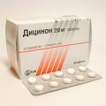 Дицинон тб 250мг блист N10x10 <b>Дицинон тб 250мг блист N10x10